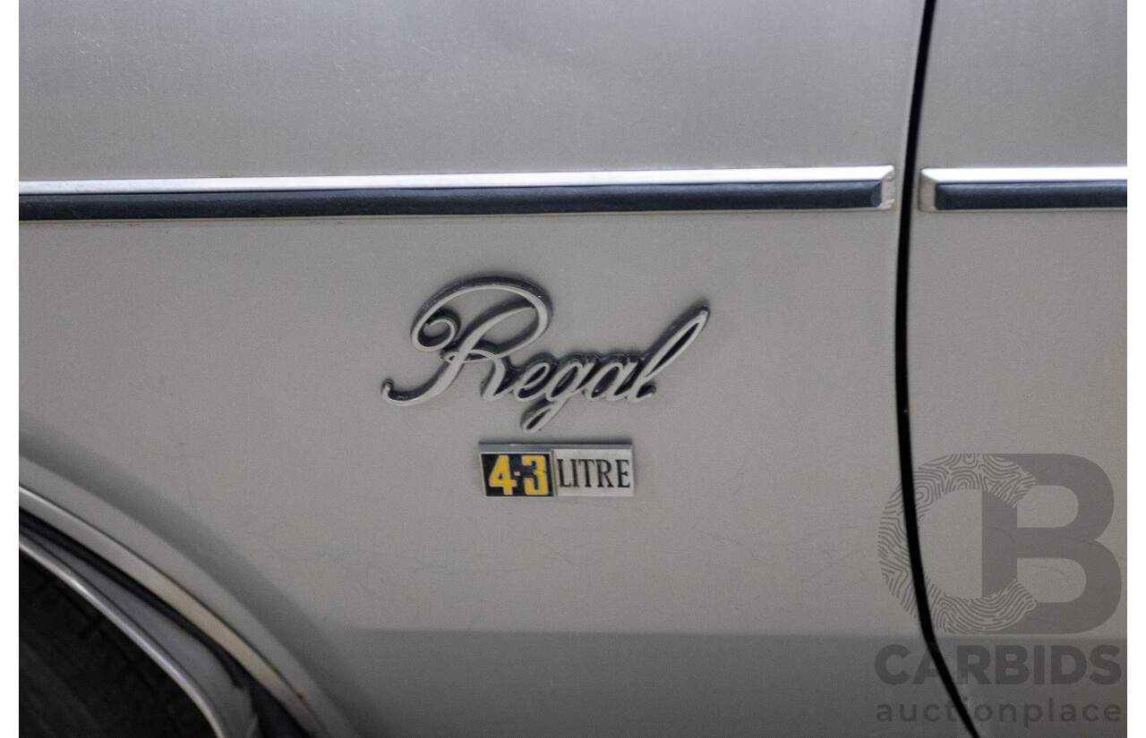 4/1978 Chrysler CL Regal LeBaron 4d Sedan Silver 4.3L