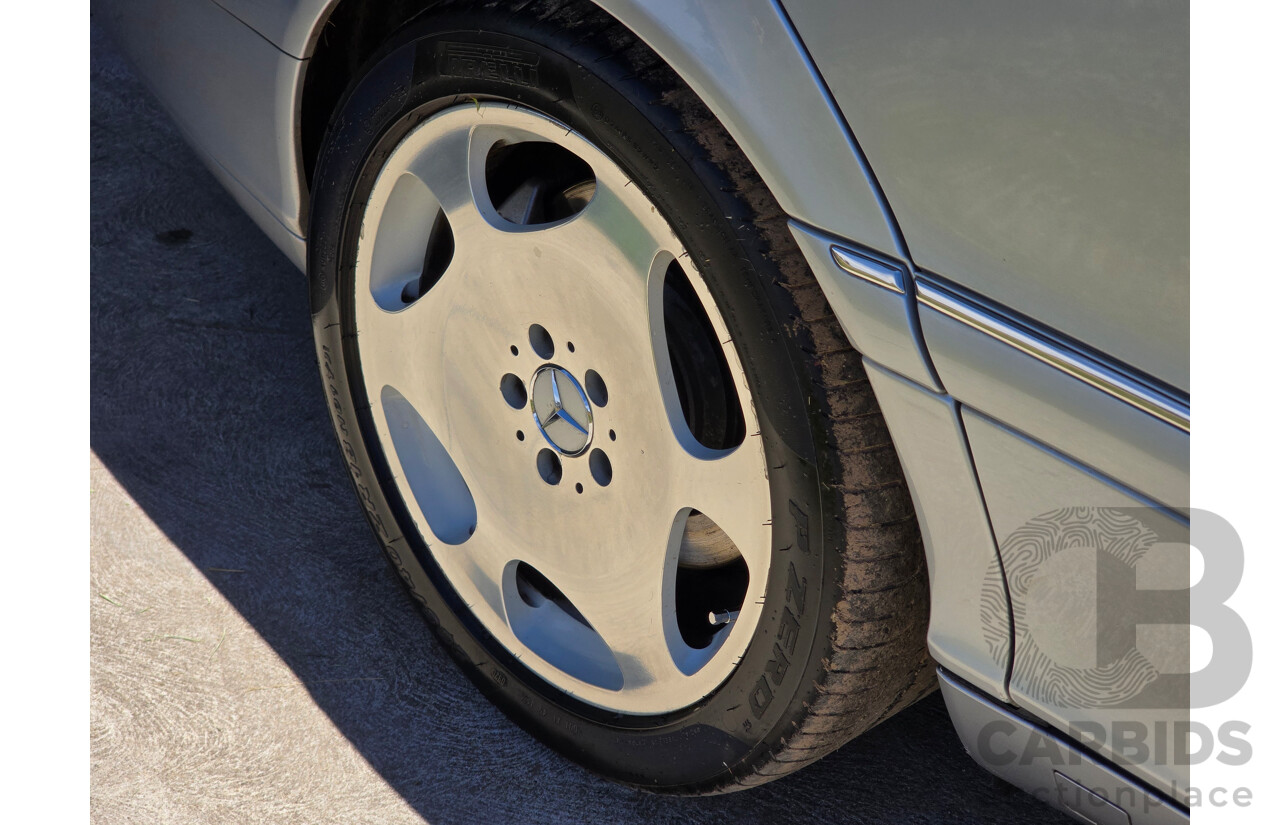 8/2005 Mercedes Benz S600L W220 MY05 4d Sedan Brilliant Silver Metallic Twin Turbo V12 5.5L