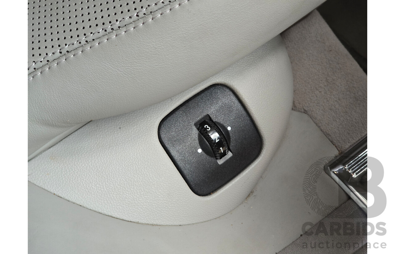 8/2005 Mercedes Benz S600L W220 MY05 4d Sedan Brilliant Silver Metallic Twin Turbo V12 5.5L