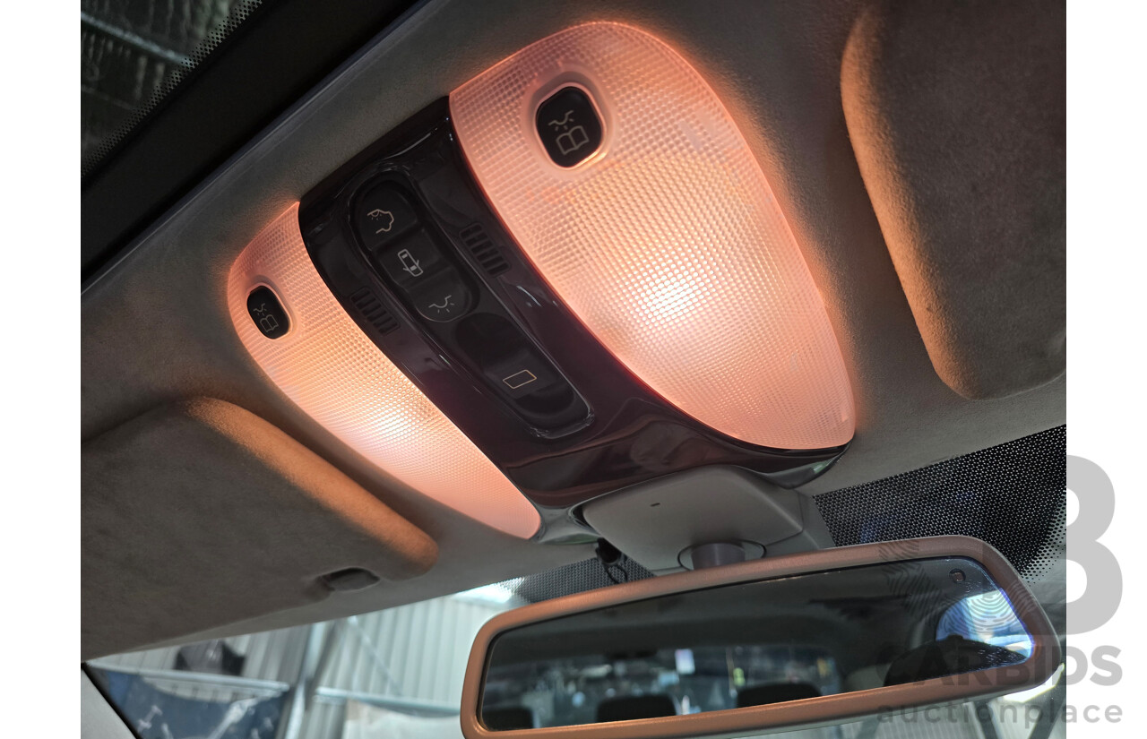 8/2005 Mercedes Benz S600L W220 MY05 4d Sedan Brilliant Silver Metallic Twin Turbo V12 5.5L