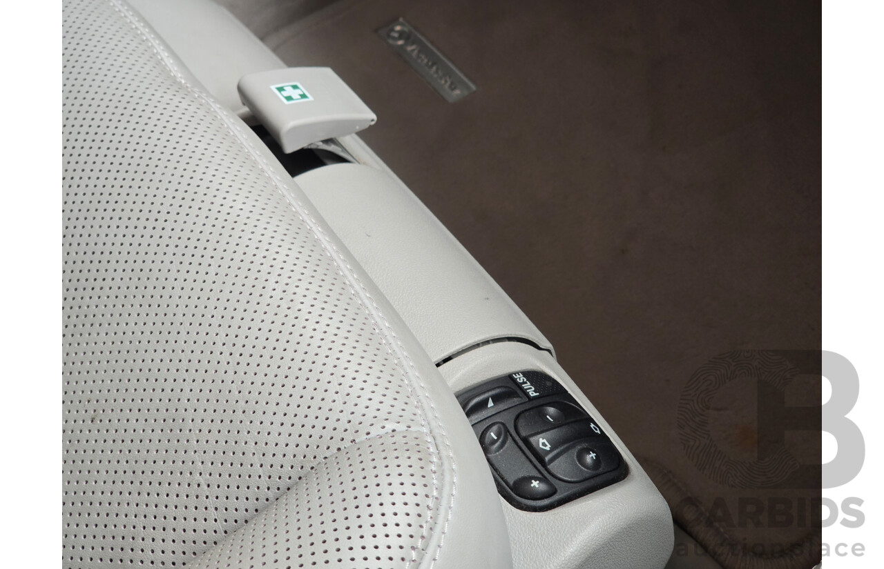 8/2005 Mercedes Benz S600L W220 MY05 4d Sedan Brilliant Silver Metallic Twin Turbo V12 5.5L