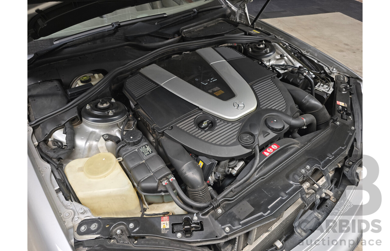 8/2005 Mercedes Benz S600L W220 MY05 4d Sedan Brilliant Silver Metallic Twin Turbo V12 5.5L