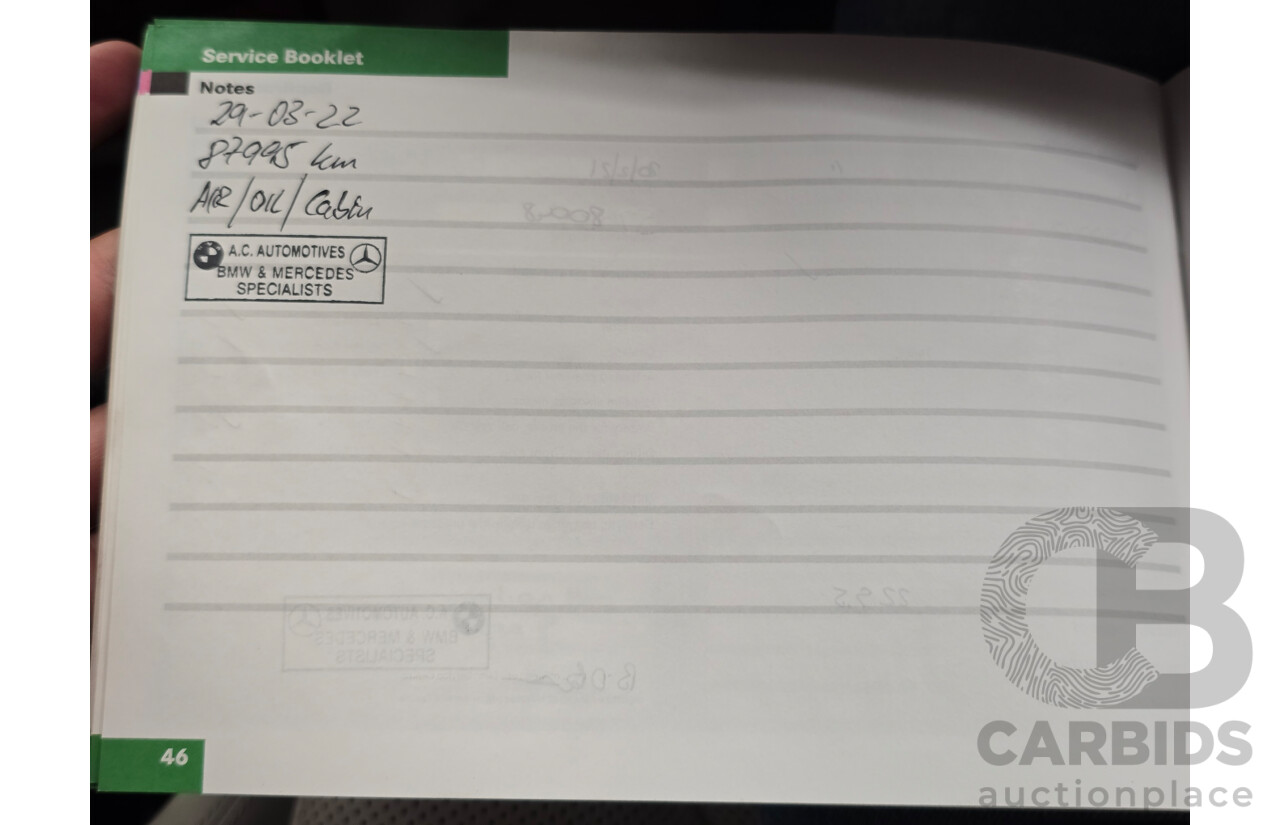 8/2005 Mercedes Benz S600L W220 MY05 4d Sedan Brilliant Silver Metallic Twin Turbo V12 5.5L