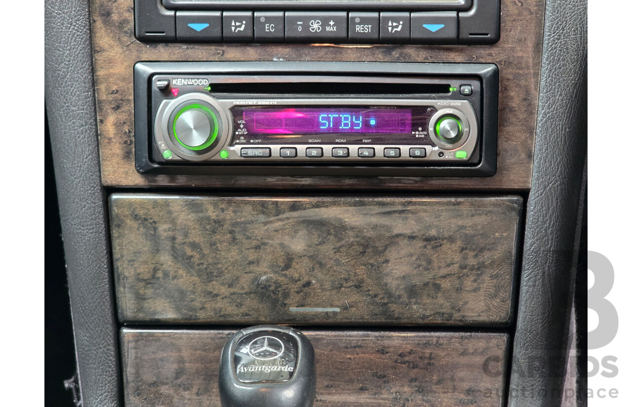 10/1998 Mercedes Benz E55 AMG W210 4d Sedan Brilliant Silver Metallic V8 5.4L