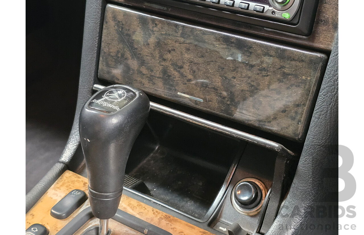 10/1998 Mercedes Benz E55 AMG W210 4d Sedan Brilliant Silver Metallic V8 5.4L