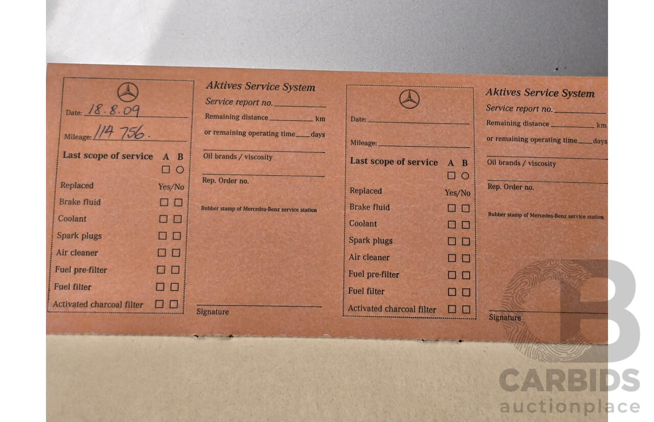 10/1998 Mercedes Benz E55 AMG W210 4d Sedan Brilliant Silver Metallic V8 5.4L