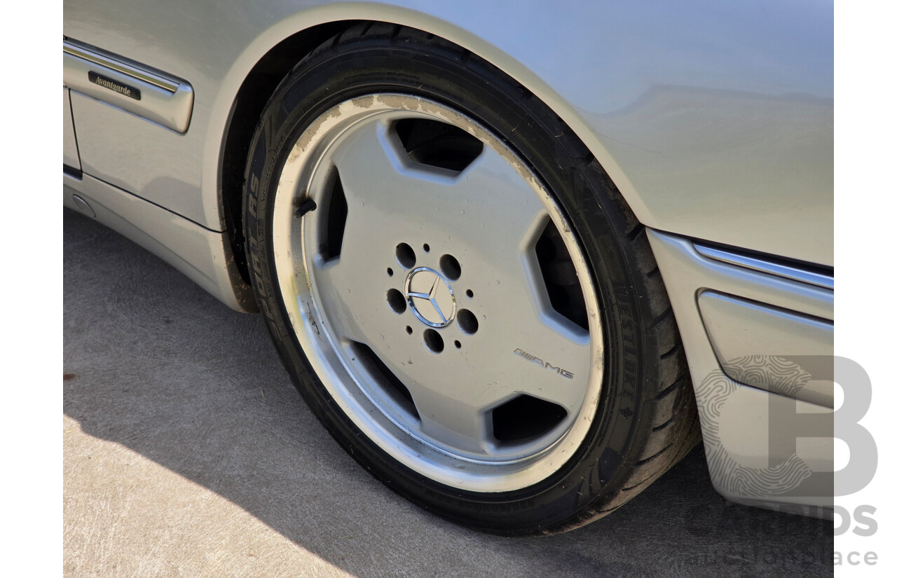 10/1998 Mercedes Benz E55 AMG W210 4d Sedan Brilliant Silver Metallic V8 5.4L