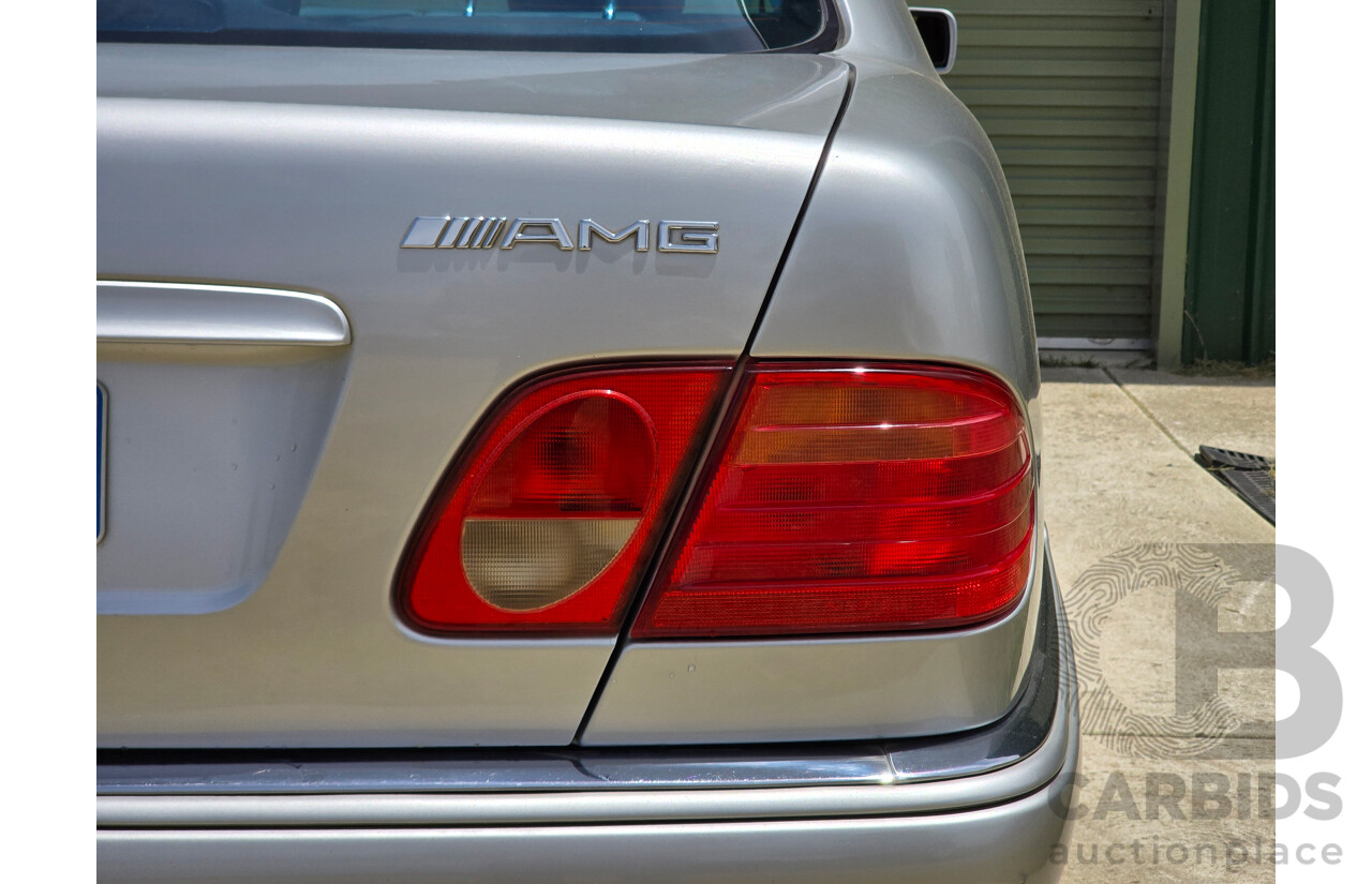 10/1998 Mercedes Benz E55 AMG W210 4d Sedan Brilliant Silver Metallic V8 5.4L