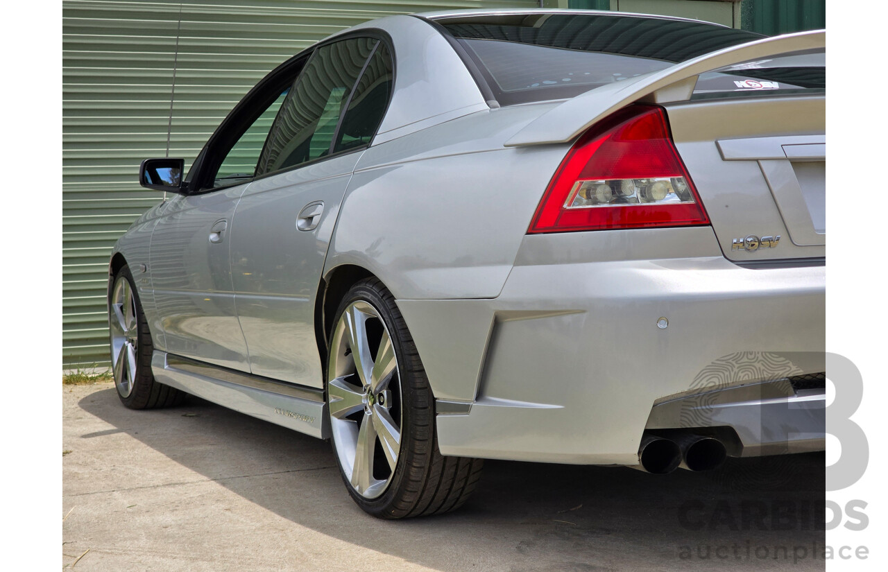 11/2003 Holden Special Vehicles (HSV) Clubsport VY Series 2 Build No.478 4d Sedan Quicksilver Metallic V8 5.7L - Supercharged