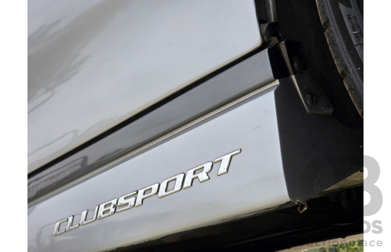 11/2003 Holden Special Vehicles (HSV) Clubsport VY Series 2 Build No.478 4d Sedan Quicksilver Metallic V8 5.7L - Supercharged