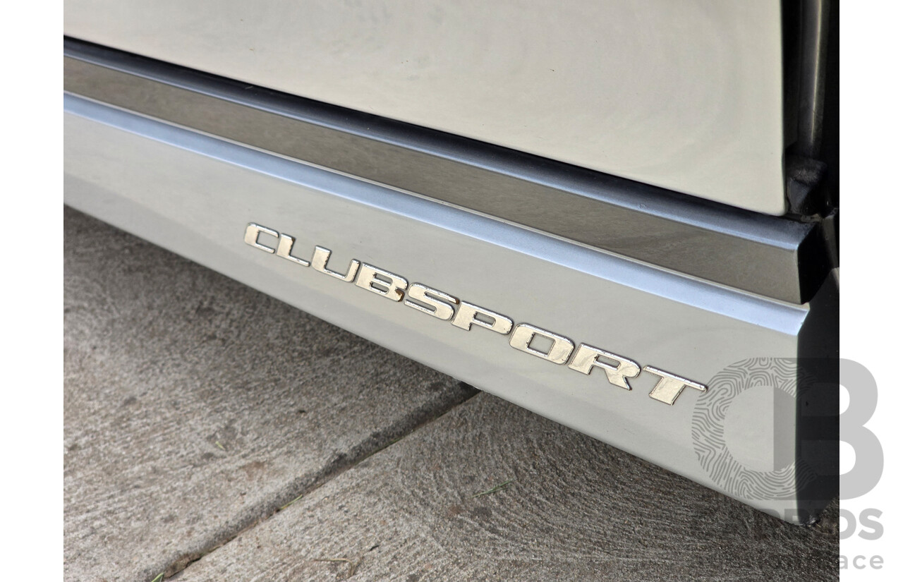 11/2003 Holden Special Vehicles (HSV) Clubsport VY Series 2 Build No.478 4d Sedan Quicksilver Metallic V8 5.7L - Supercharged