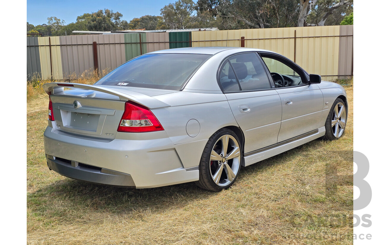 11/2003 Holden Special Vehicles (HSV) Clubsport VY Series 2 Build No.478 4d Sedan Quicksilver Metallic V8 5.7L - Supercharged