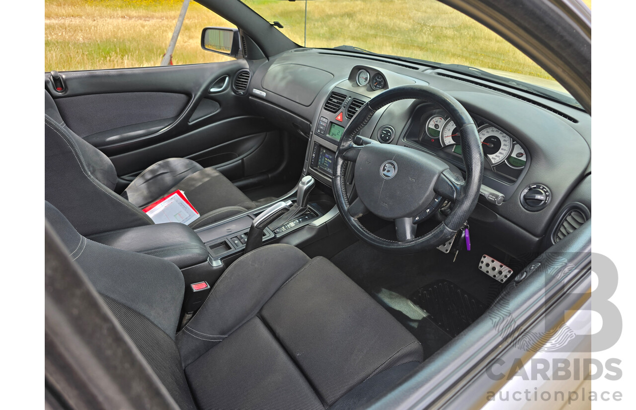 11/2003 Holden Special Vehicles (HSV) Clubsport VY Series 2 Build No.478 4d Sedan Quicksilver Metallic V8 5.7L - Supercharged