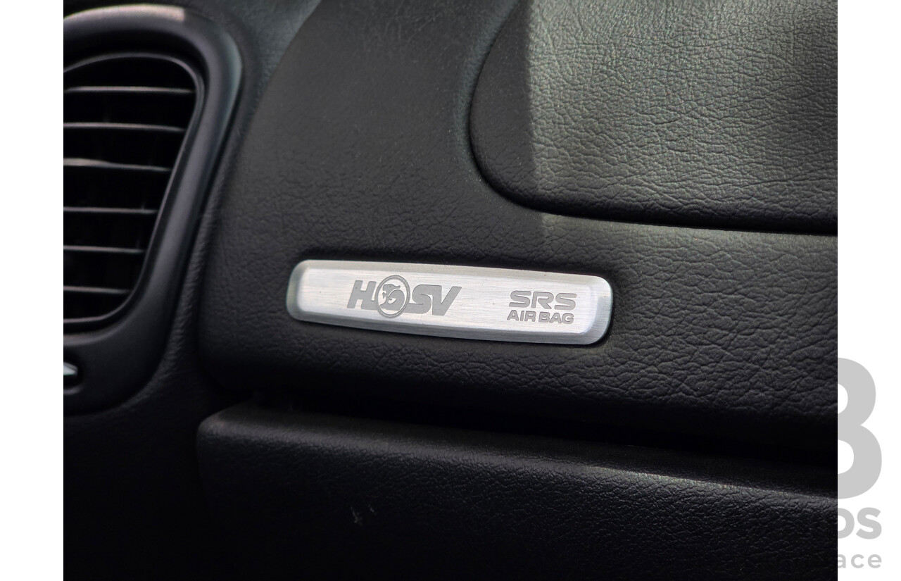 11/2003 Holden Special Vehicles (HSV) Clubsport VY Series 2 Build No.478 4d Sedan Quicksilver Metallic V8 5.7L - Supercharged