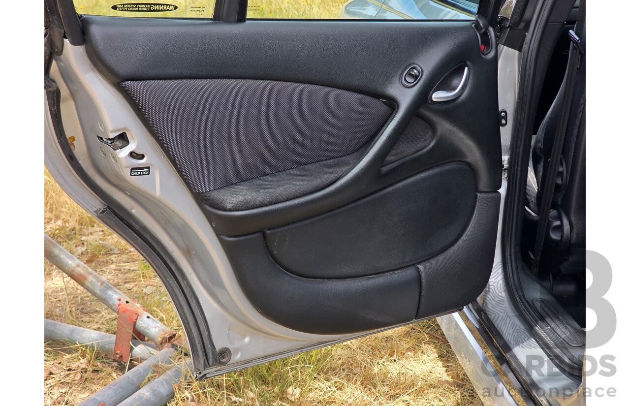 11/2003 Holden Special Vehicles (HSV) Clubsport VY Series 2 Build No.478 4d Sedan Quicksilver Metallic V8 5.7L - Supercharged