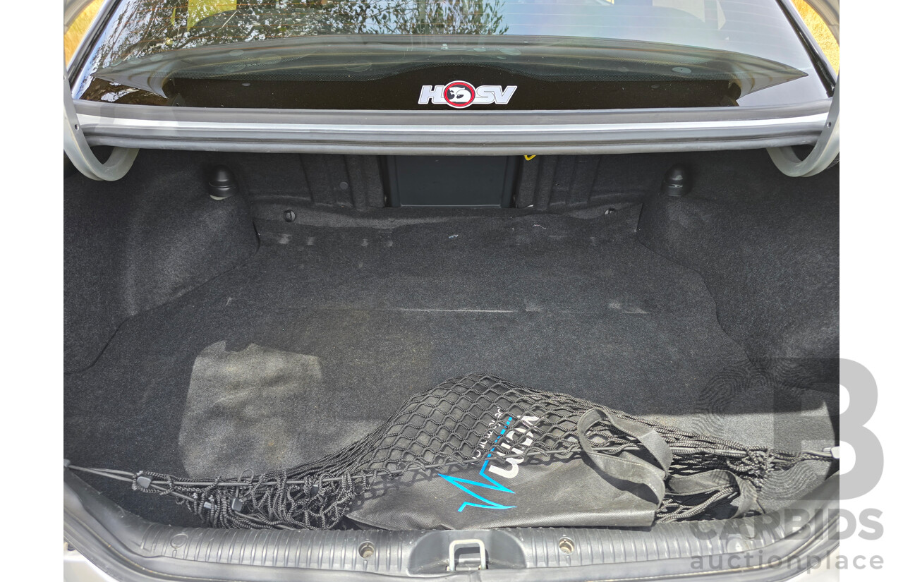 11/2003 Holden Special Vehicles (HSV) Clubsport VY Series 2 Build No.478 4d Sedan Quicksilver Metallic V8 5.7L - Supercharged