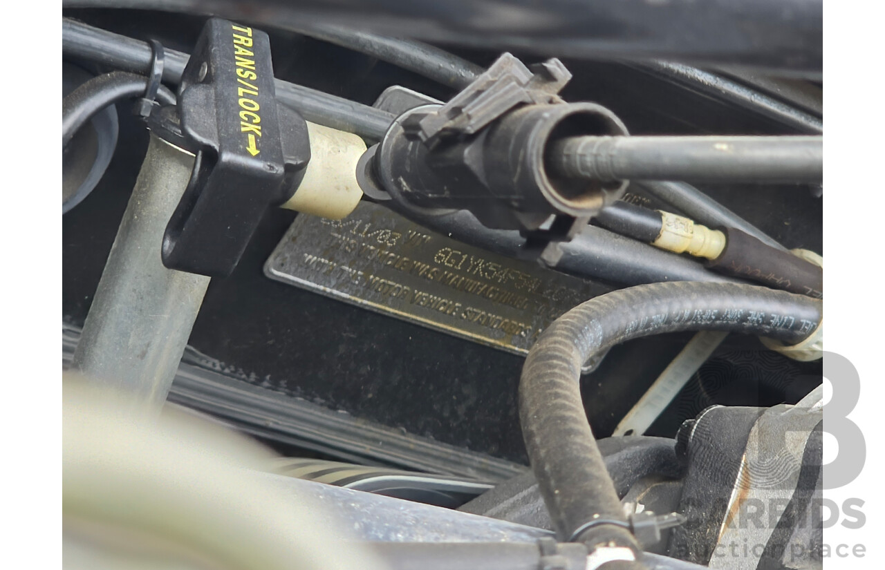 11/2003 Holden Special Vehicles (HSV) Clubsport VY Series 2 Build No.478 4d Sedan Quicksilver Metallic V8 5.7L - Supercharged