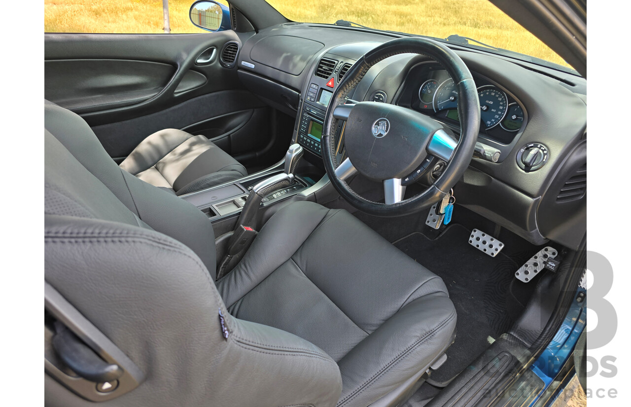 9/2003 Holden Monaro CV8 V2 Series III 2d Coupe Barbados Metallic Blue V8 5.7L