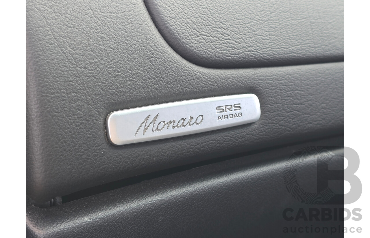 9/2003 Holden Monaro CV8 V2 Series III 2d Coupe Barbados Metallic Blue V8 5.7L