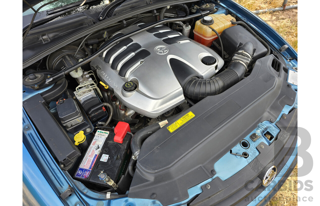 9/2003 Holden Monaro CV8 V2 Series III 2d Coupe Barbados Metallic Blue V8 5.7L