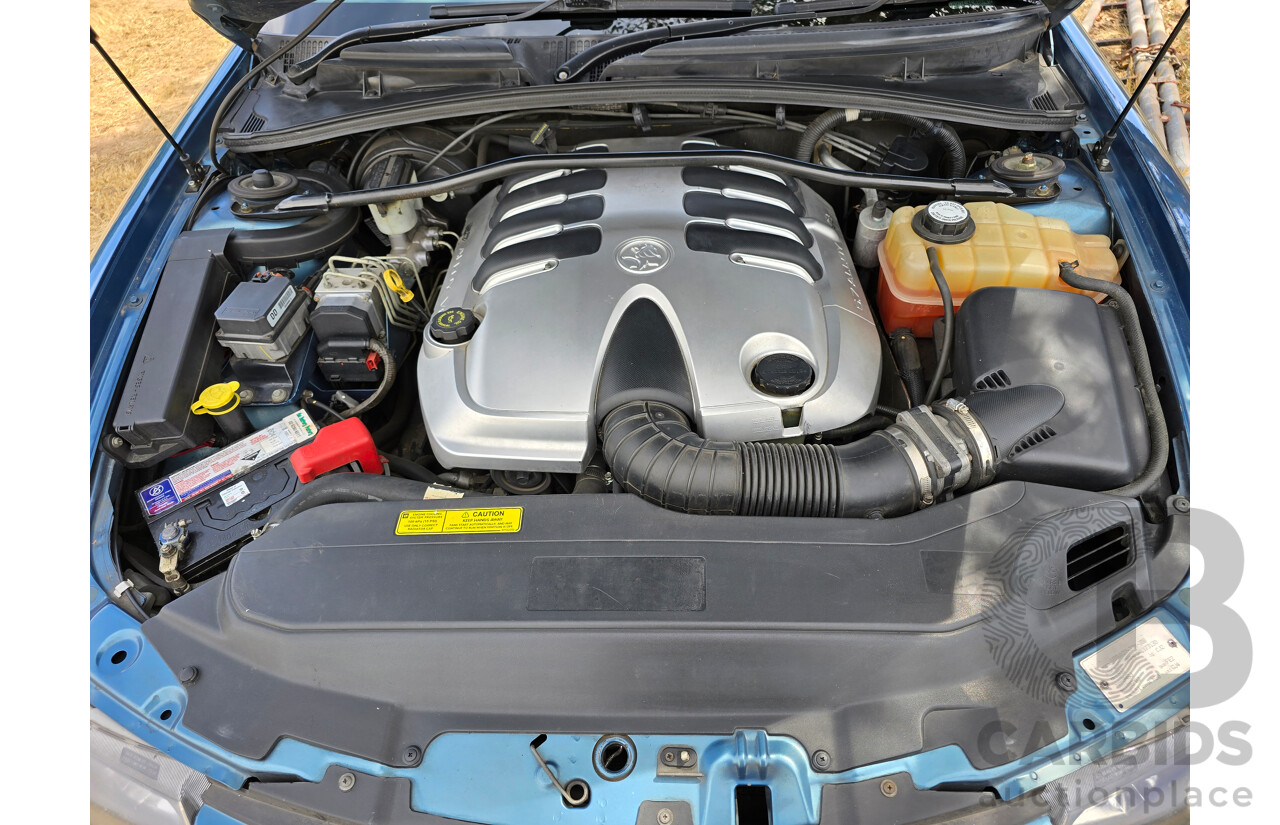 9/2003 Holden Monaro CV8 V2 Series III 2d Coupe Barbados Metallic Blue V8 5.7L