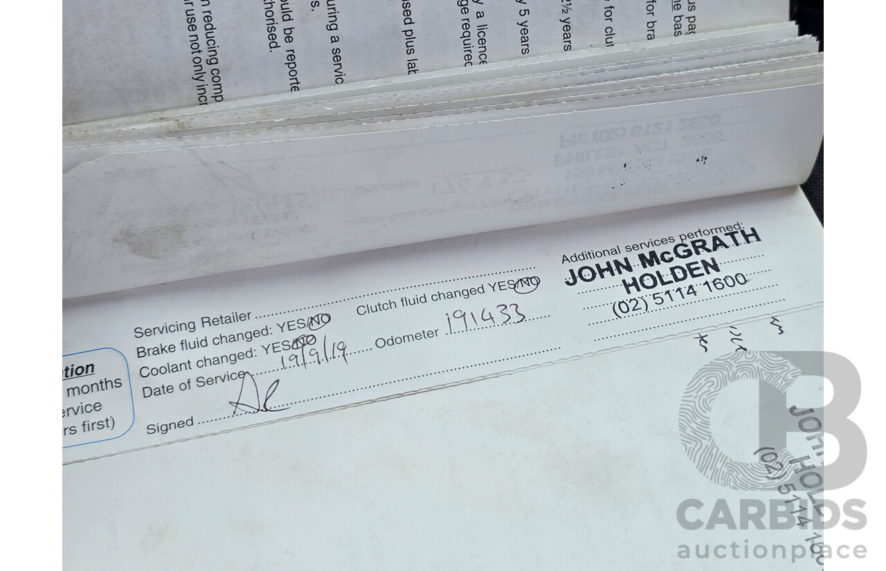 9/2003 Holden Monaro CV8 V2 Series III 2d Coupe Barbados Metallic Blue V8 5.7L