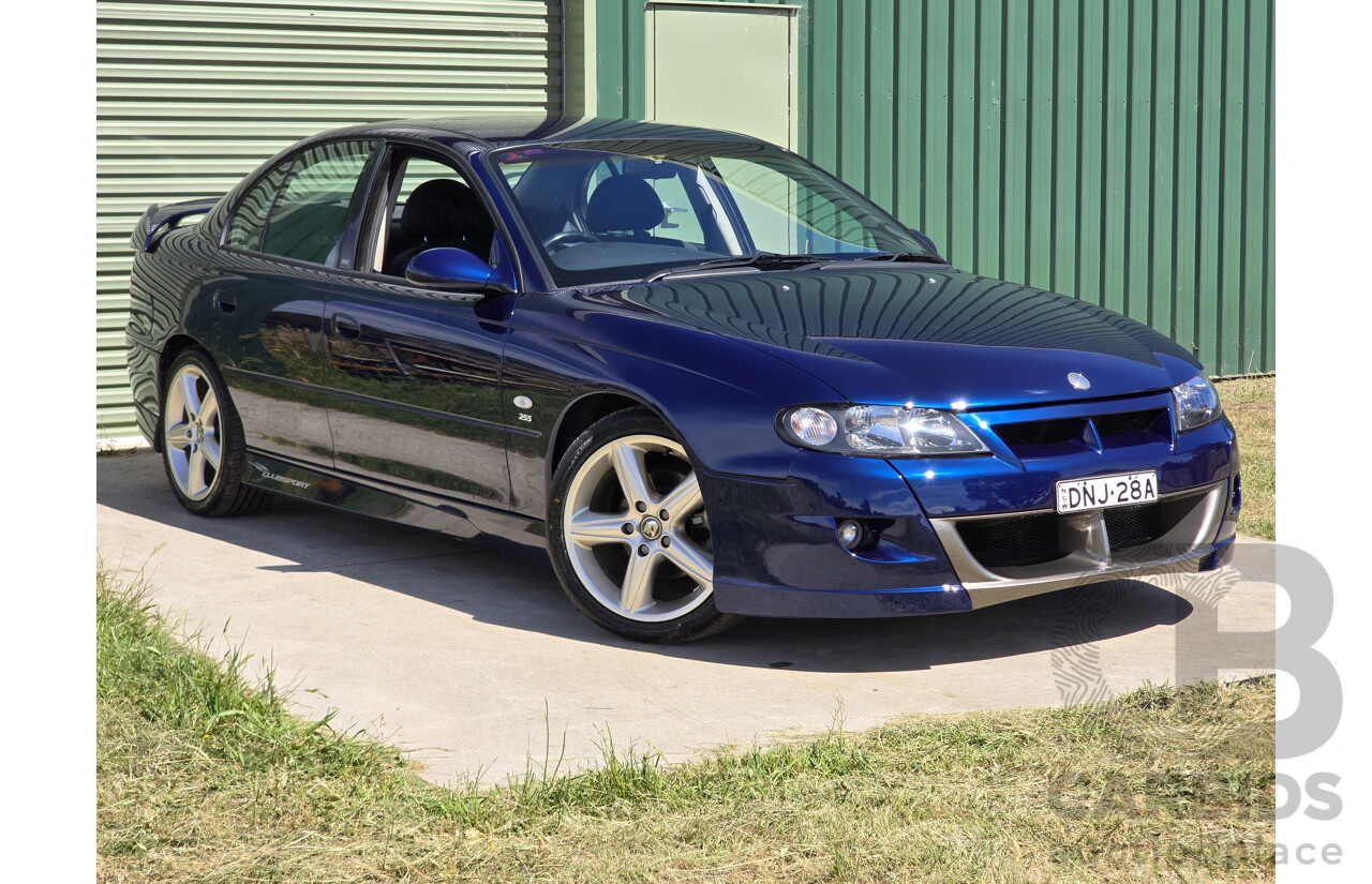10/2001 Holden Special Vehicles (HSV) Clubsport VX Series II Build No.136 4d Sedan Vespers Blue Metallic V8 5.7L