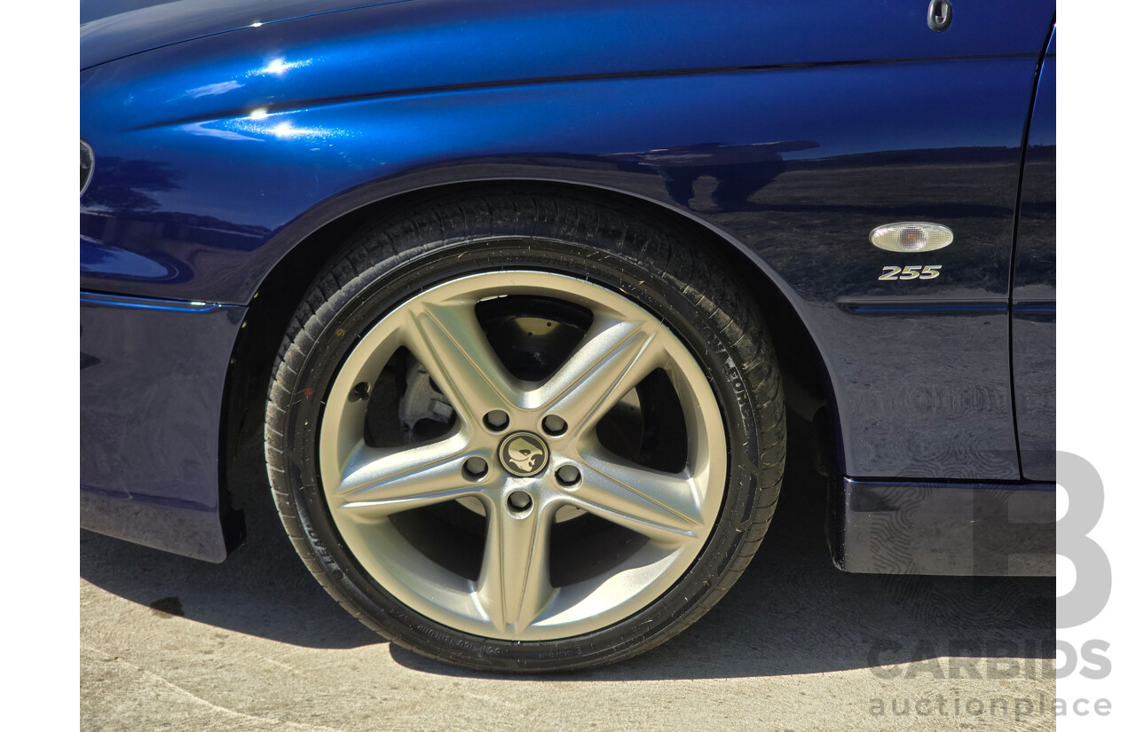 10/2001 Holden Special Vehicles (HSV) Clubsport VX Series II Build No.136 4d Sedan Vespers Blue Metallic V8 5.7L