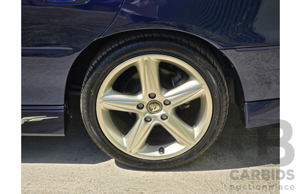 10/2001 Holden Special Vehicles (HSV) Clubsport VX Series II Build No.136 4d Sedan Vespers Blue Metallic V8 5.7L