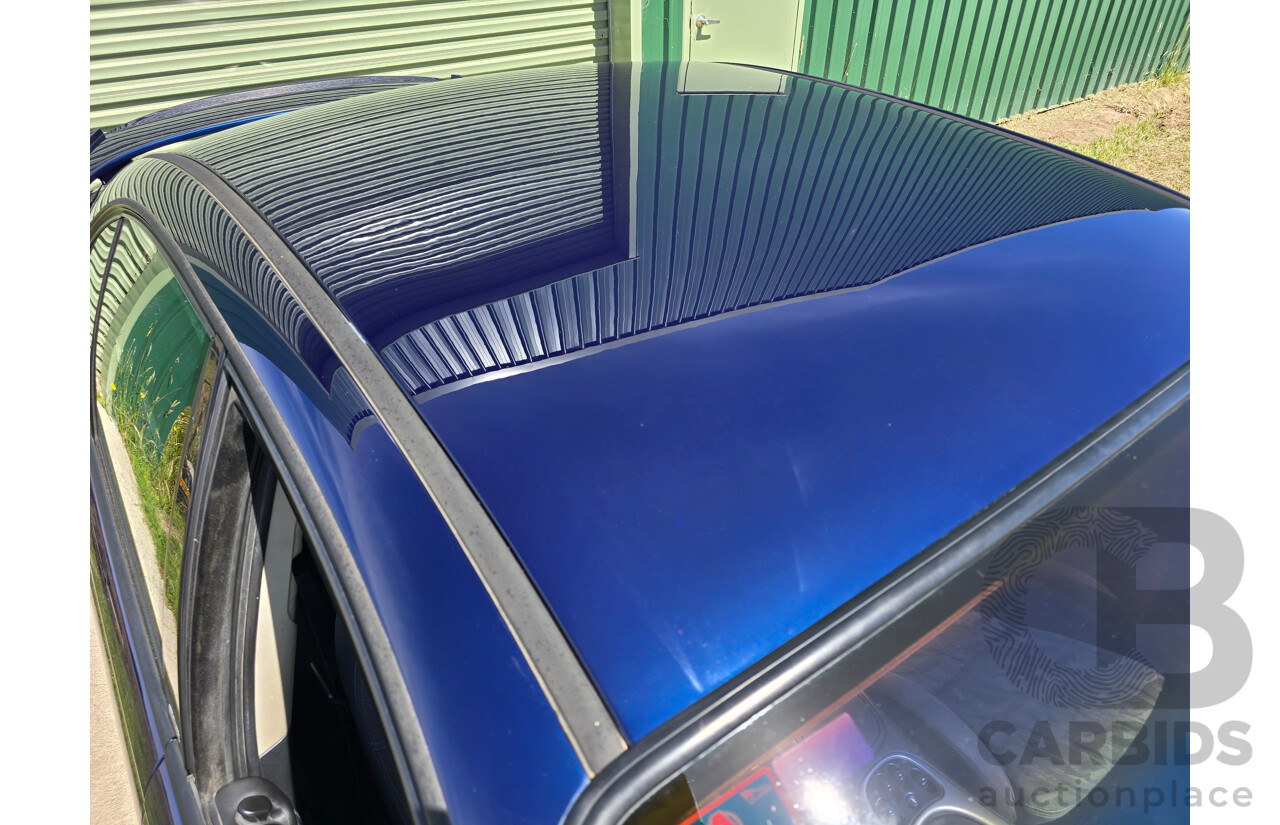 10/2001 Holden Special Vehicles (HSV) Clubsport VX Series II Build No.136 4d Sedan Vespers Blue Metallic V8 5.7L