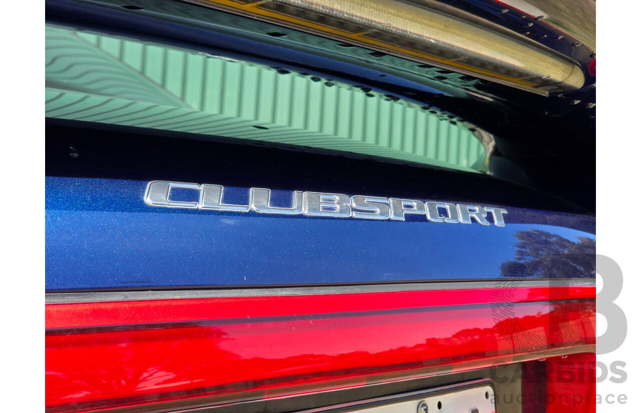 10/2001 Holden Special Vehicles (HSV) Clubsport VX Series II Build No.136 4d Sedan Vespers Blue Metallic V8 5.7L