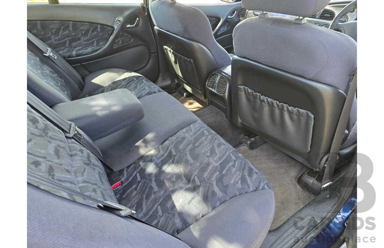 10/2001 Holden Special Vehicles (HSV) Clubsport VX Series II Build No.136 4d Sedan Vespers Blue Metallic V8 5.7L