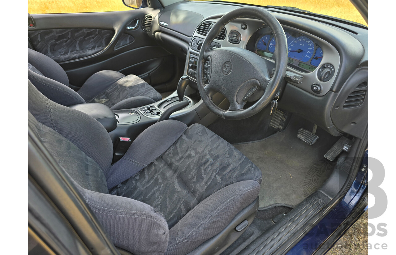 10/2001 Holden Special Vehicles (HSV) Clubsport VX Series II Build No.136 4d Sedan Vespers Blue Metallic V8 5.7L