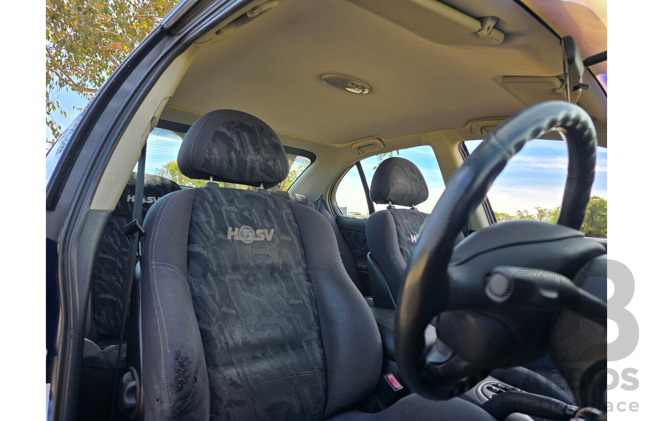 10/2001 Holden Special Vehicles (HSV) Clubsport VX Series II Build No.136 4d Sedan Vespers Blue Metallic V8 5.7L