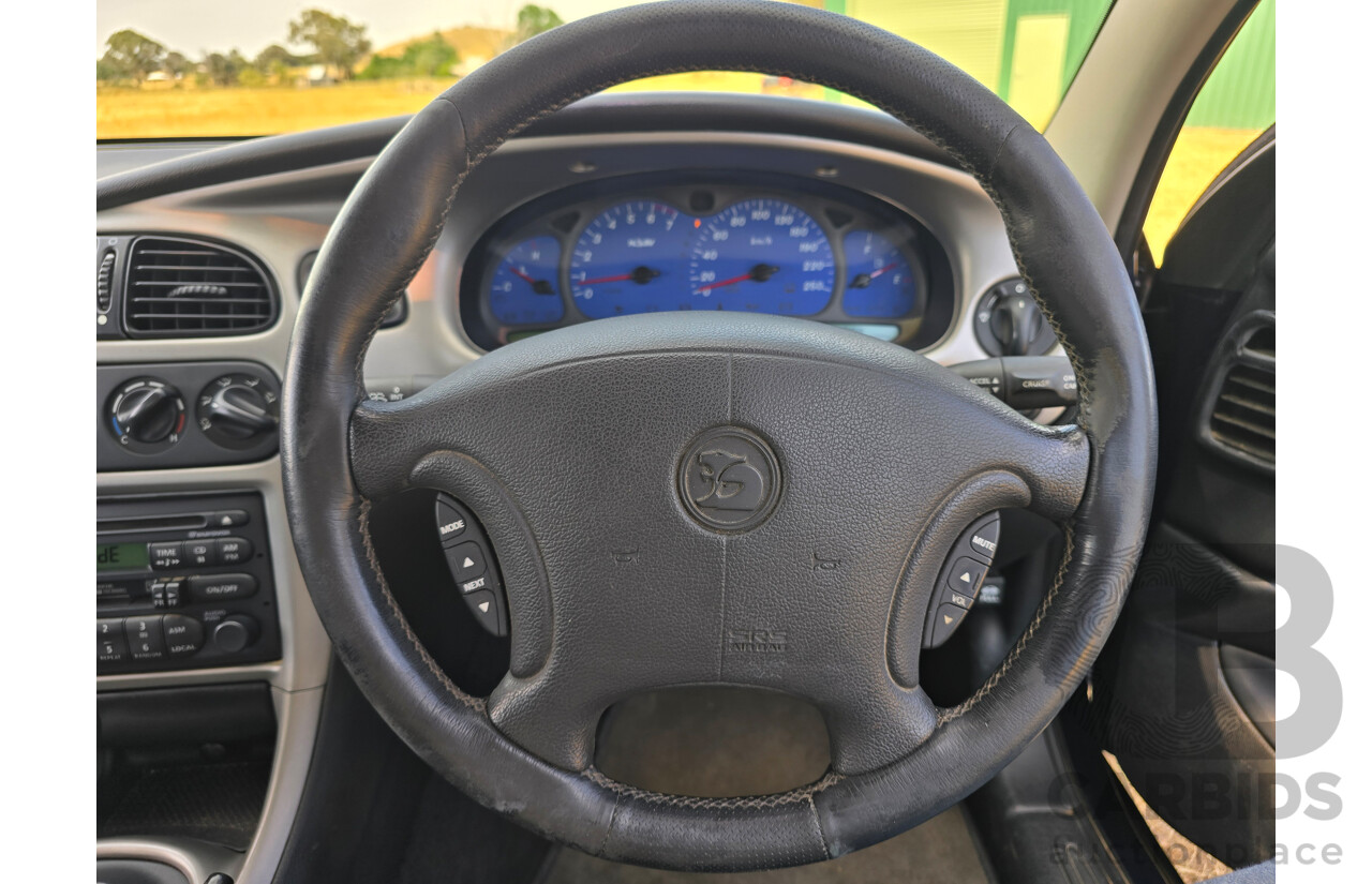 10/2001 Holden Special Vehicles (HSV) Clubsport VX Series II Build No.136 4d Sedan Vespers Blue Metallic V8 5.7L