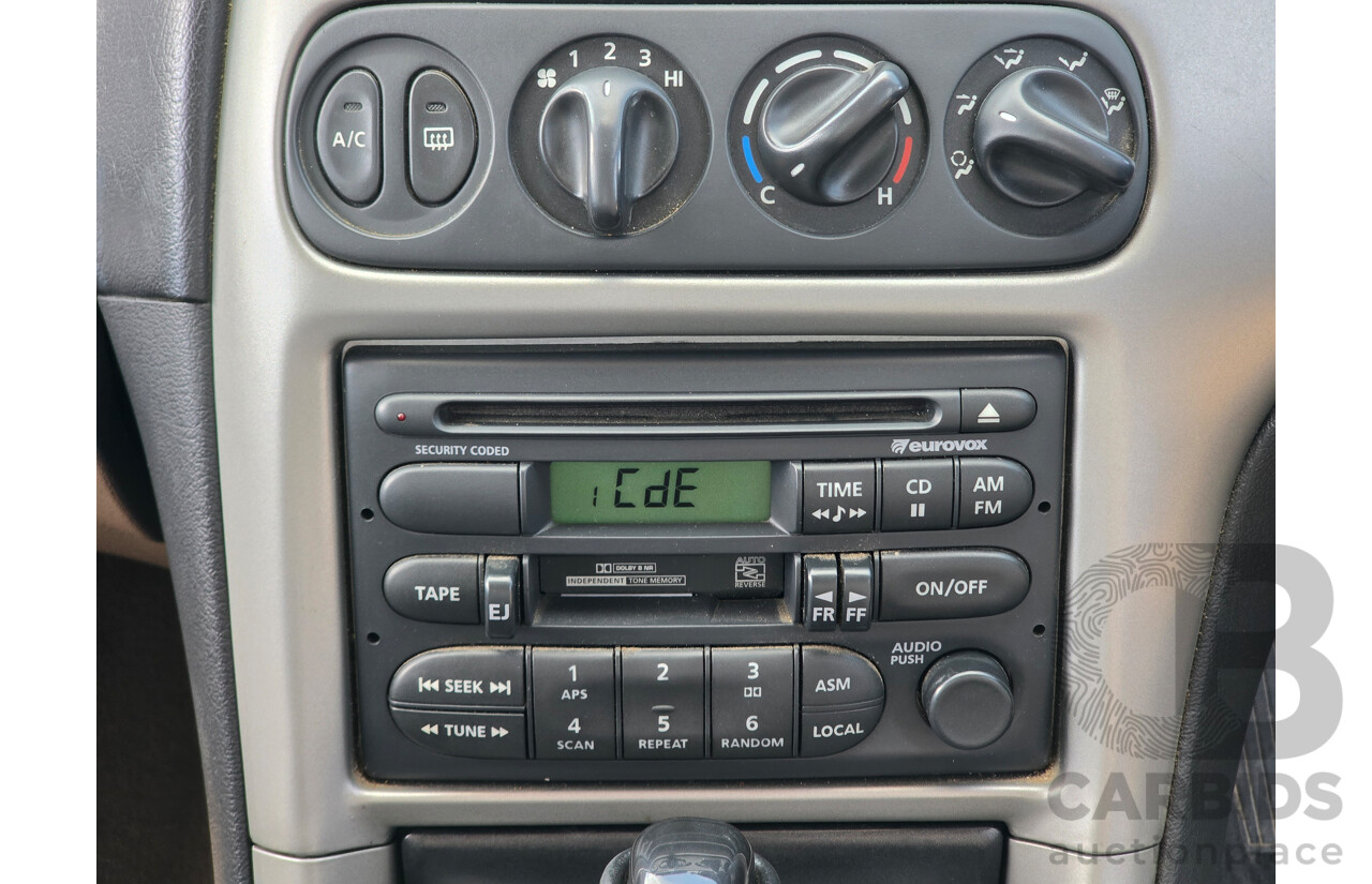 10/2001 Holden Special Vehicles (HSV) Clubsport VX Series II Build No.136 4d Sedan Vespers Blue Metallic V8 5.7L