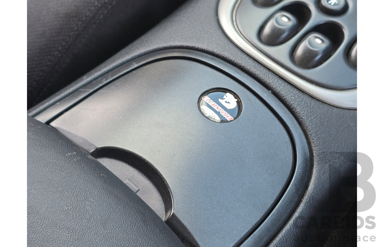 10/2001 Holden Special Vehicles (HSV) Clubsport VX Series II Build No.136 4d Sedan Vespers Blue Metallic V8 5.7L