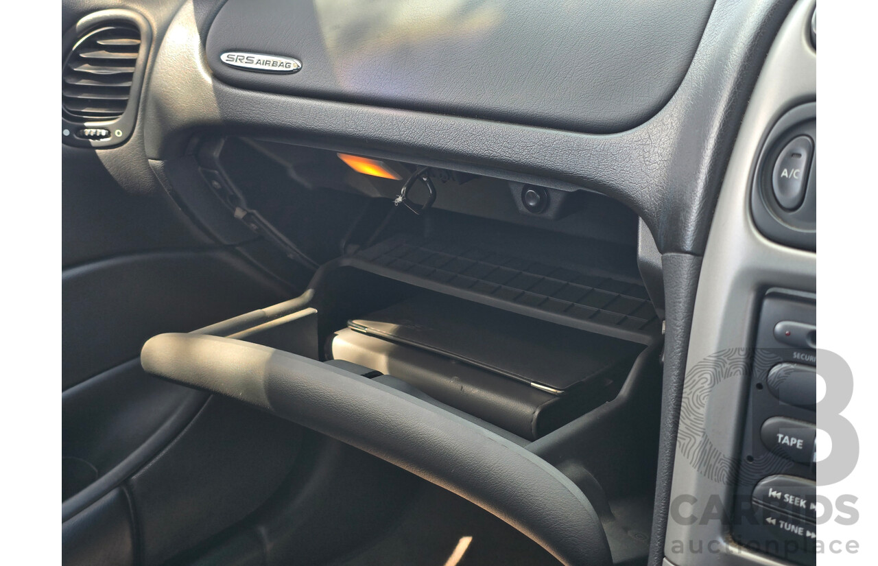 10/2001 Holden Special Vehicles (HSV) Clubsport VX Series II Build No.136 4d Sedan Vespers Blue Metallic V8 5.7L