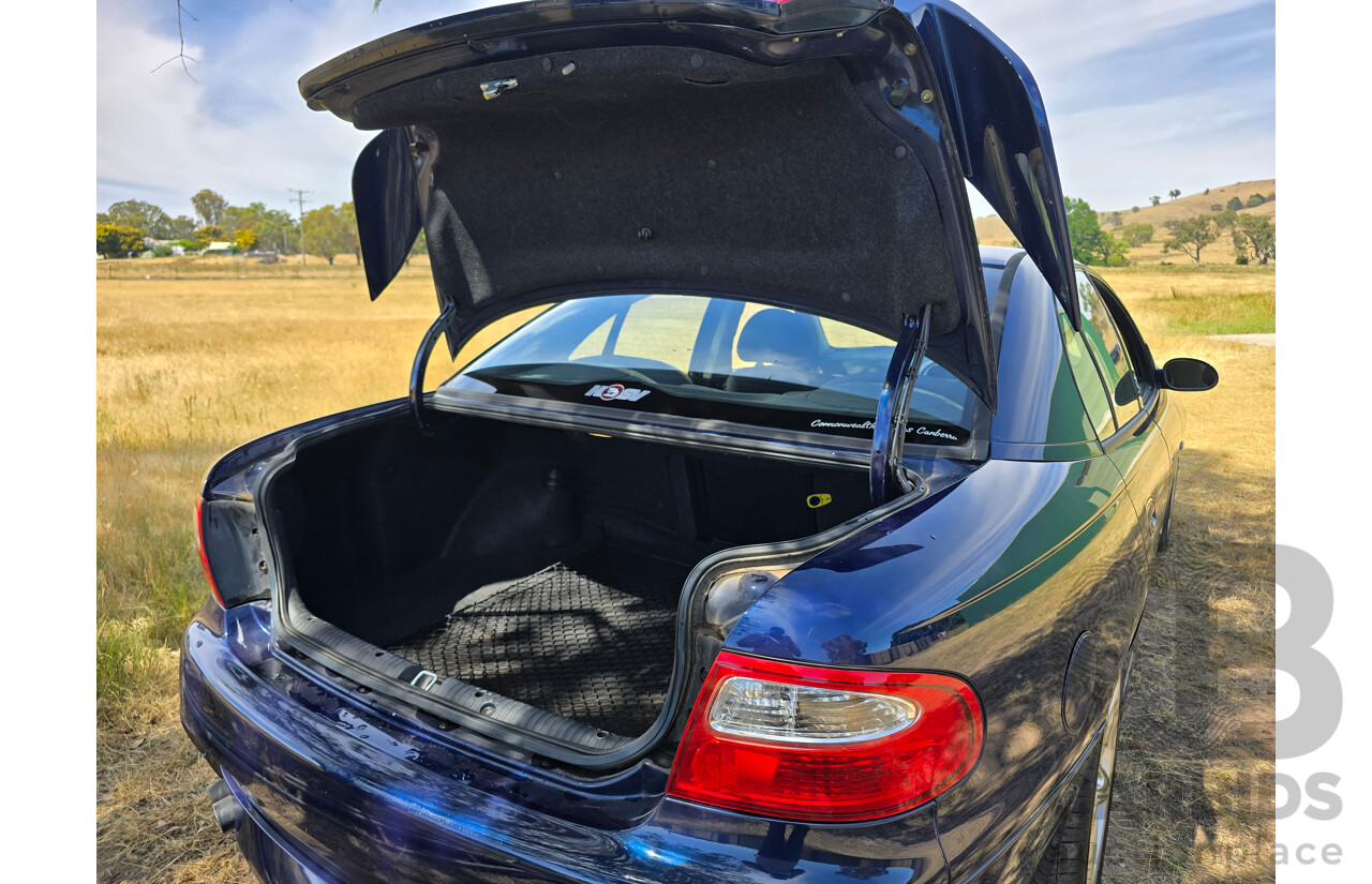 10/2001 Holden Special Vehicles (HSV) Clubsport VX Series II Build No.136 4d Sedan Vespers Blue Metallic V8 5.7L