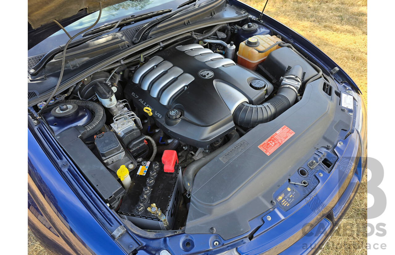 10/2001 Holden Special Vehicles (HSV) Clubsport VX Series II Build No.136 4d Sedan Vespers Blue Metallic V8 5.7L
