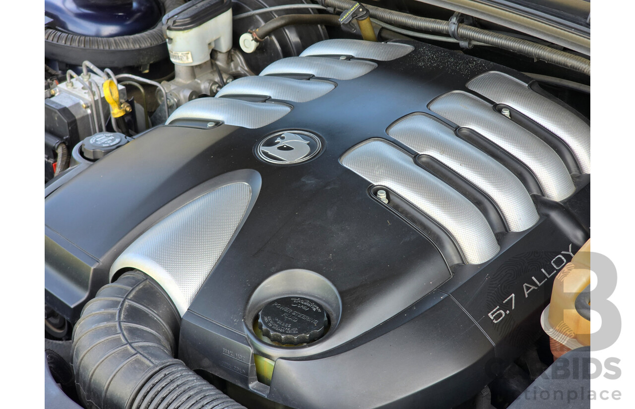 10/2001 Holden Special Vehicles (HSV) Clubsport VX Series II Build No.136 4d Sedan Vespers Blue Metallic V8 5.7L