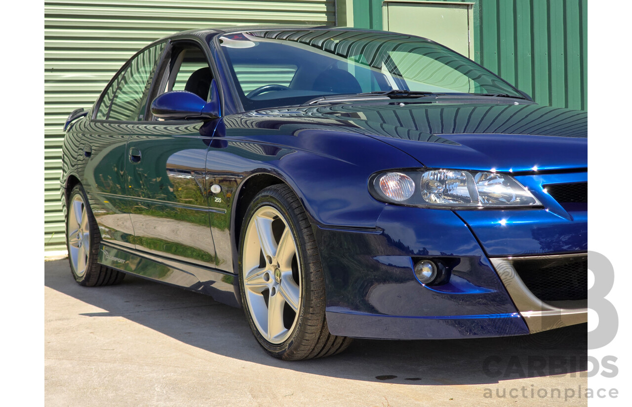 10/2001 Holden Special Vehicles (HSV) Clubsport VX Series II Build No.136 4d Sedan Vespers Blue Metallic V8 5.7L