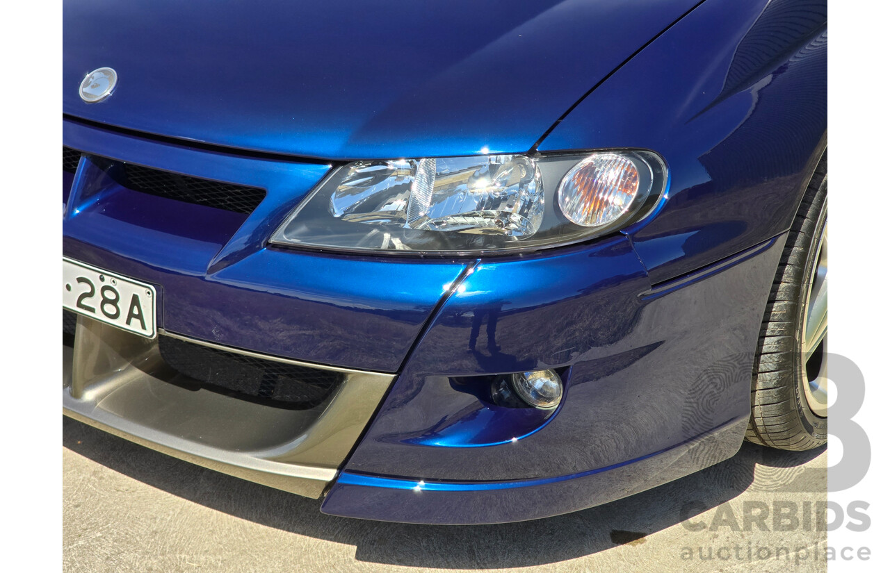 10/2001 Holden Special Vehicles (HSV) Clubsport VX Series II Build No.136 4d Sedan Vespers Blue Metallic V8 5.7L