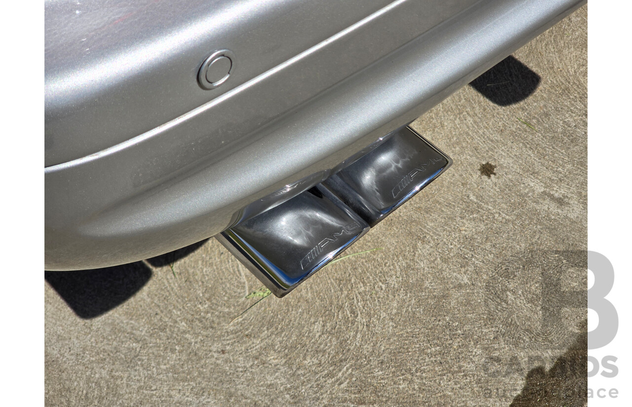 7/1998 Mercedes Benz C43 AMG W202 4d Saloon Zircon Silver Metallic V8 4.3L