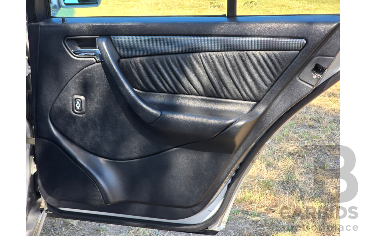 7/1998 Mercedes Benz C43 AMG W202 4d Saloon Zircon Silver Metallic V8 4.3L