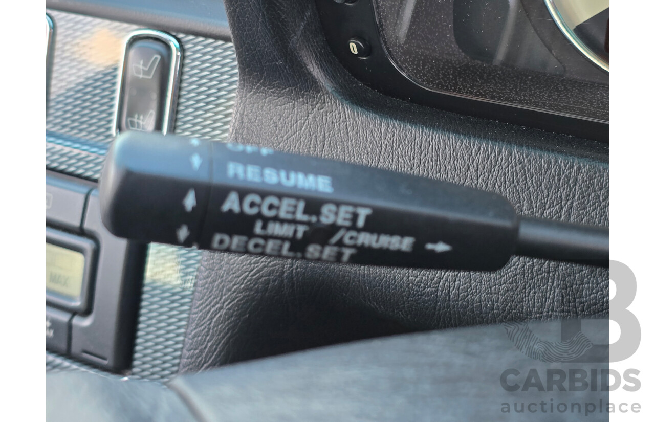 7/1998 Mercedes Benz C43 AMG W202 4d Saloon Zircon Silver Metallic V8 4.3L