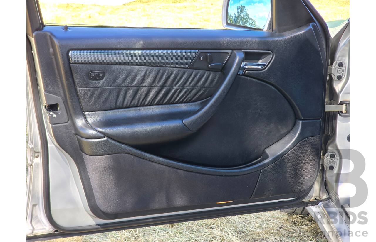 7/1998 Mercedes Benz C43 AMG W202 4d Saloon Zircon Silver Metallic V8 4.3L