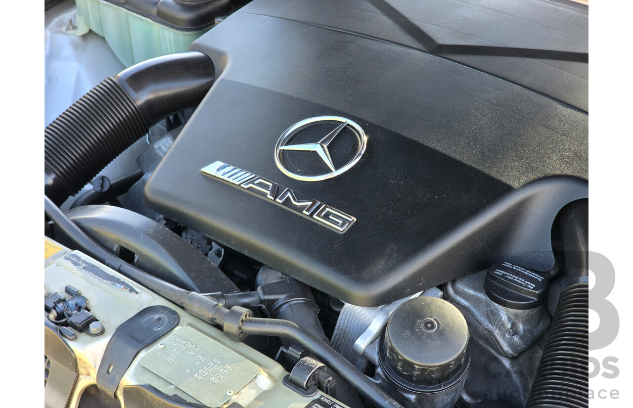 7/1998 Mercedes Benz C43 AMG W202 4d Saloon Zircon Silver Metallic V8 4.3L