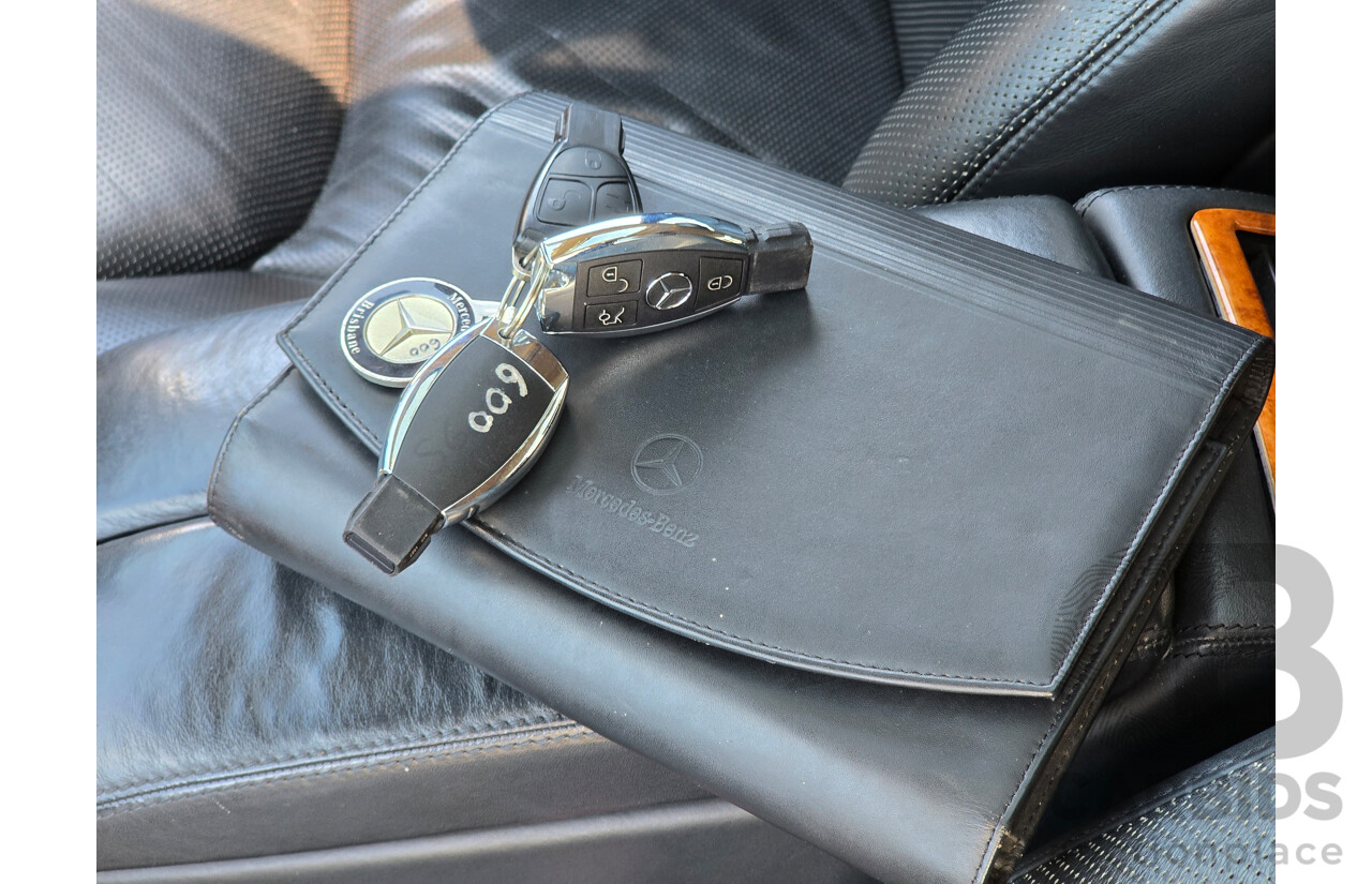 4/2003 Mercedes Benz S600L W220 4d Sedan Obsidian Black Metallic Twin Turbo V12 5.5L