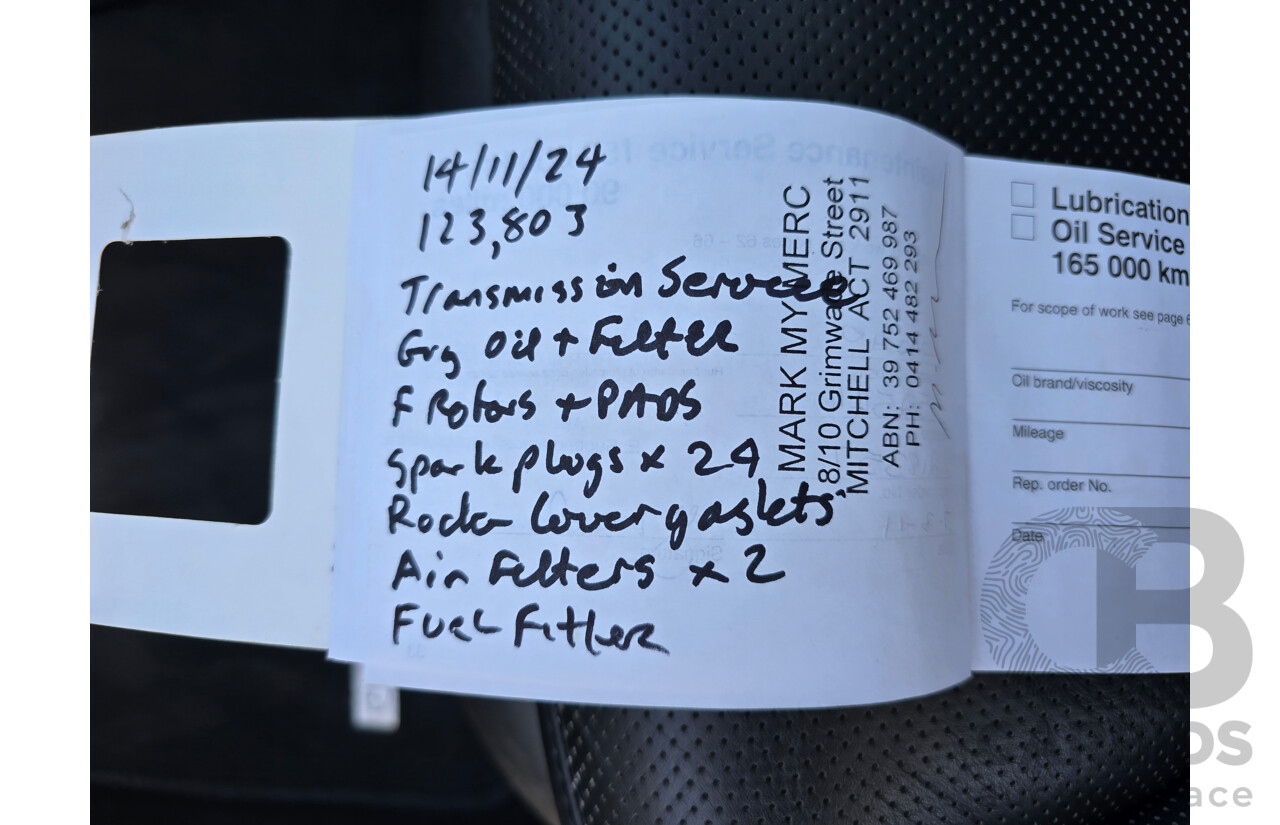 4/2003 Mercedes Benz S600L W220 4d Sedan Obsidian Black Metallic Twin Turbo V12 5.5L